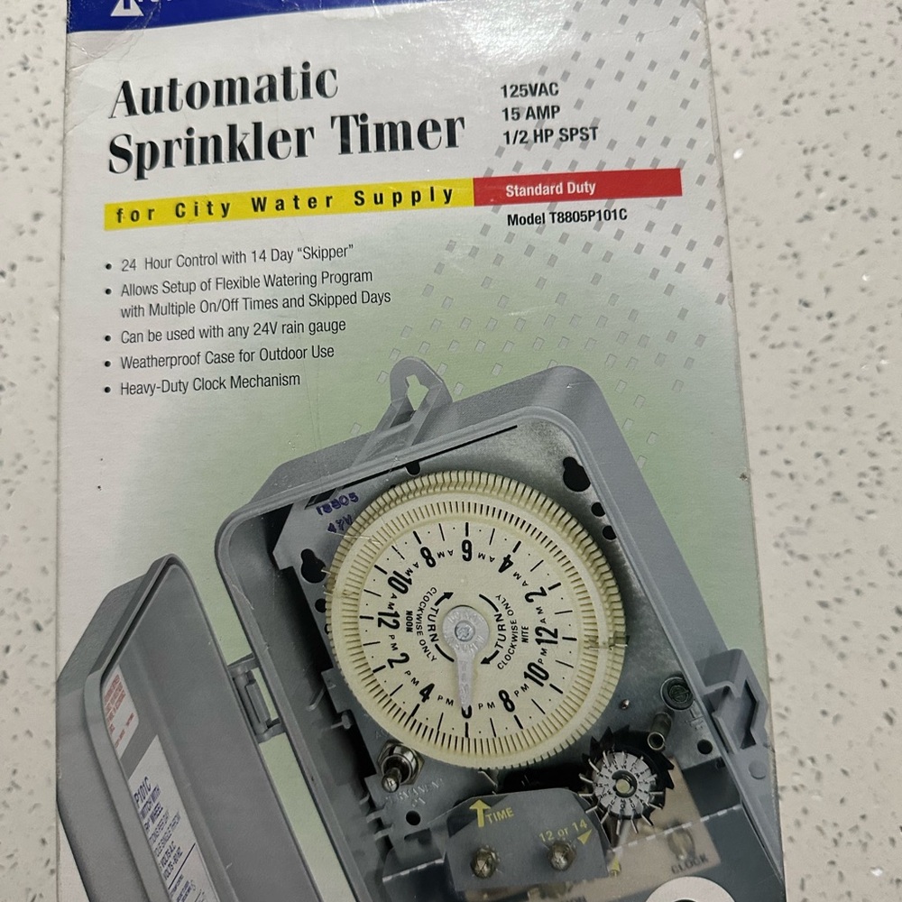 Automatic Sprinkler Timer - Gray - Picture 7 of 8